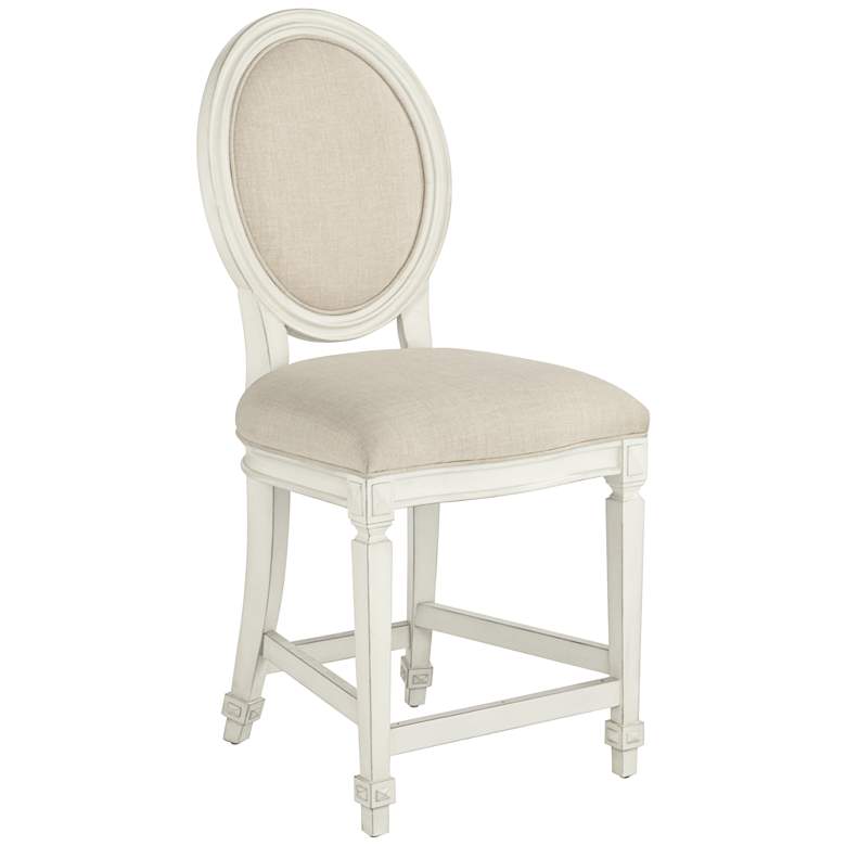 Image 2 Aiden Allegro 23 1/2 inch High Vanilla and Almond Counter Stool