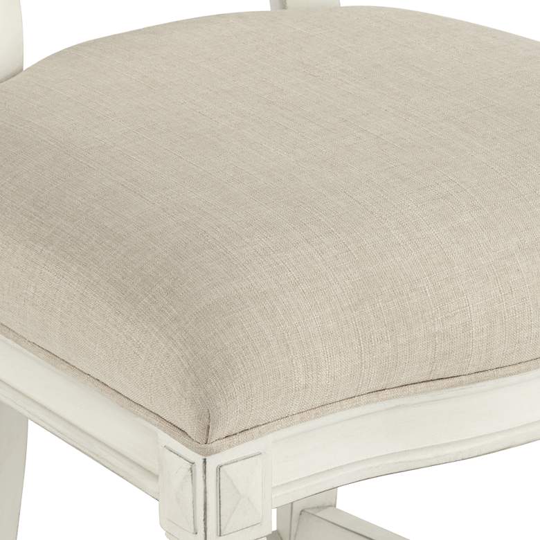 Image 4 Aiden Allegro 23 1/2" High Vanilla and Almond Counter Stool more views
