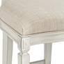 4_Aiden Allegro 31" Almond and Vanilla Bar Stools Set of 2 more views