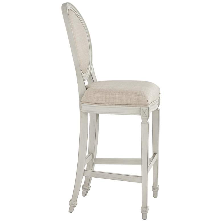 Image 7 Aiden Allegro 31" Almond and Vanilla Bar Stools Set of 2 more views