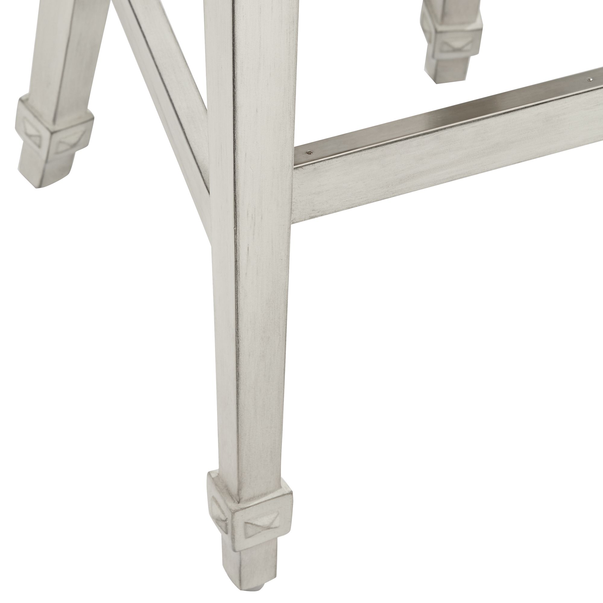 Image 5 Aiden Allegro 31" Almond and Vanilla Bar Stools Set of 2 more views