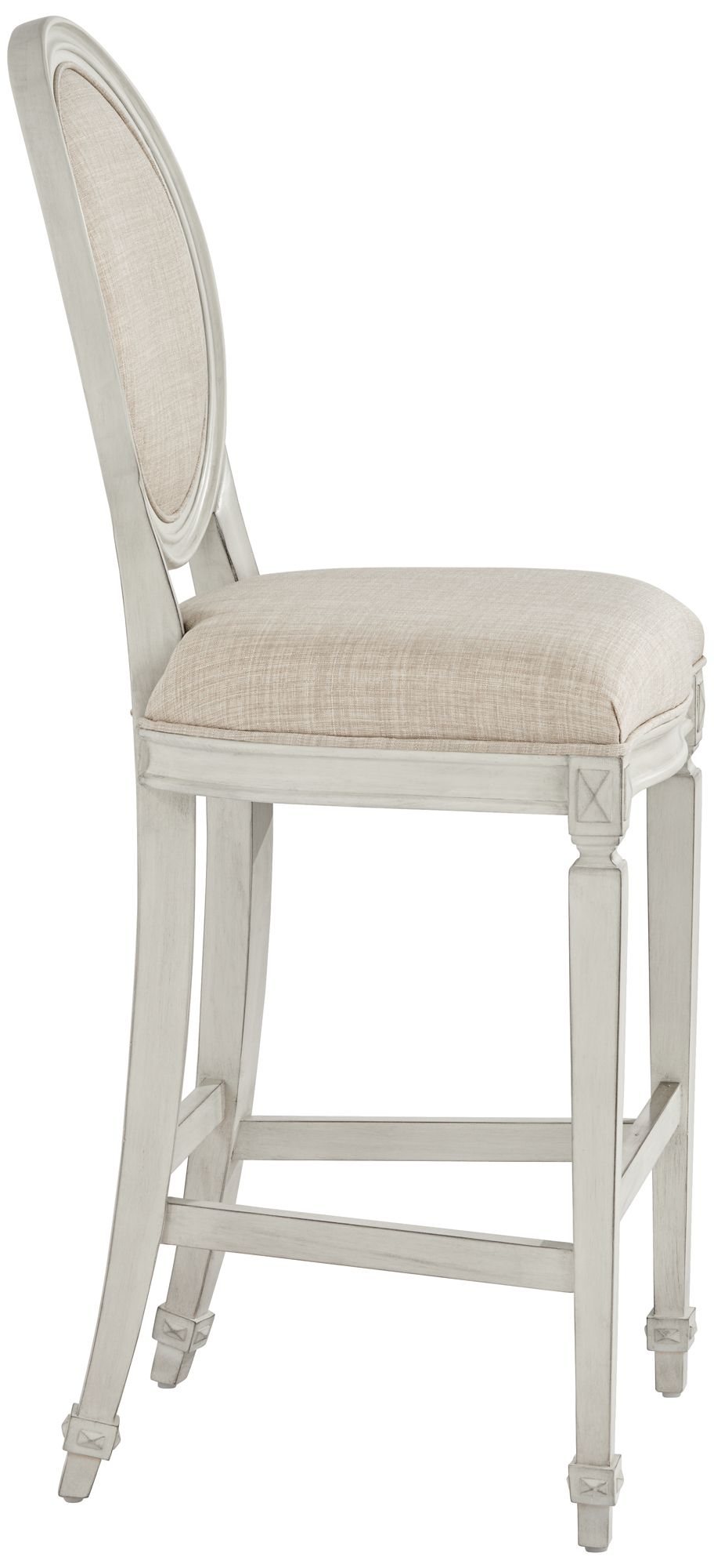 Image 7 Aiden Allegro 31" Almond and Vanilla Bar Stools Set of 2 more views