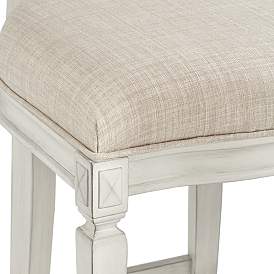 Image5 of Aiden Allegro 31" High Vanilla and Almond Barstool more views