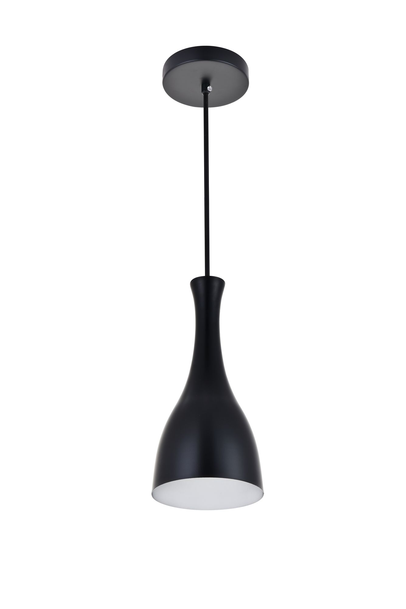 Aiken 1 Lt Black Pendant