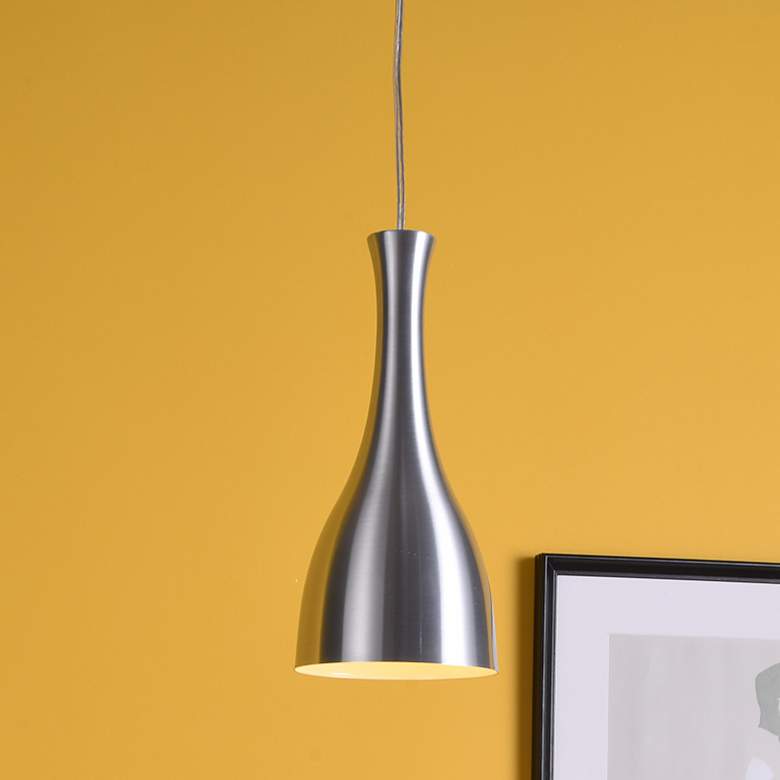 Image 1 Aiken 1 Lt Burnished Nickel Pendant