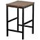 Aileen 24" Warm Chestnut Wood Counter Stool