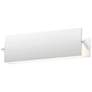 Aileron 12" LED Sconce - Textured White