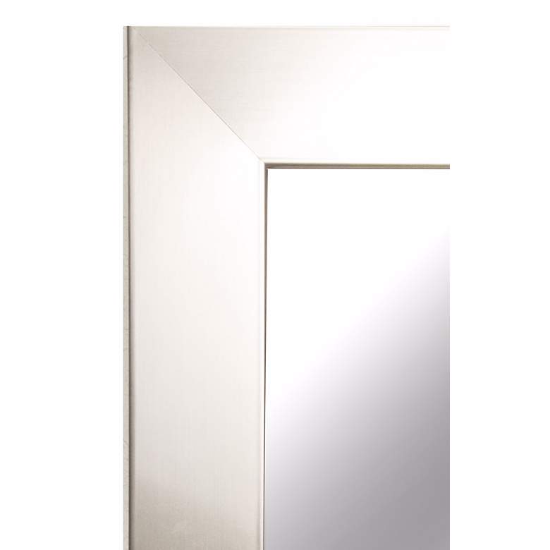 Image 3 Ailey Silver 39 1/2 inch x 45 1/2 inch Rectangular Wall Mirror more views