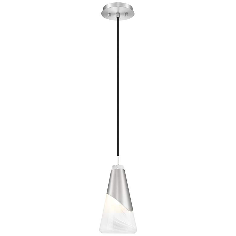 Image 1 Aimie by Z-Lite Brushed Nickel 1 Light Pendant