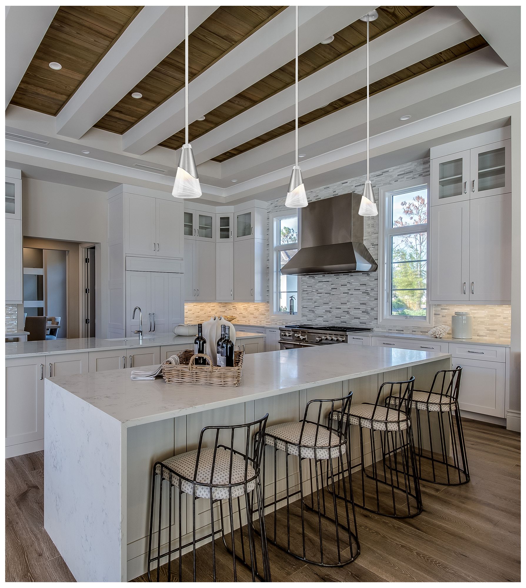 Image 3 Aimie by Z-Lite Brushed Nickel 1 Light Pendant more views