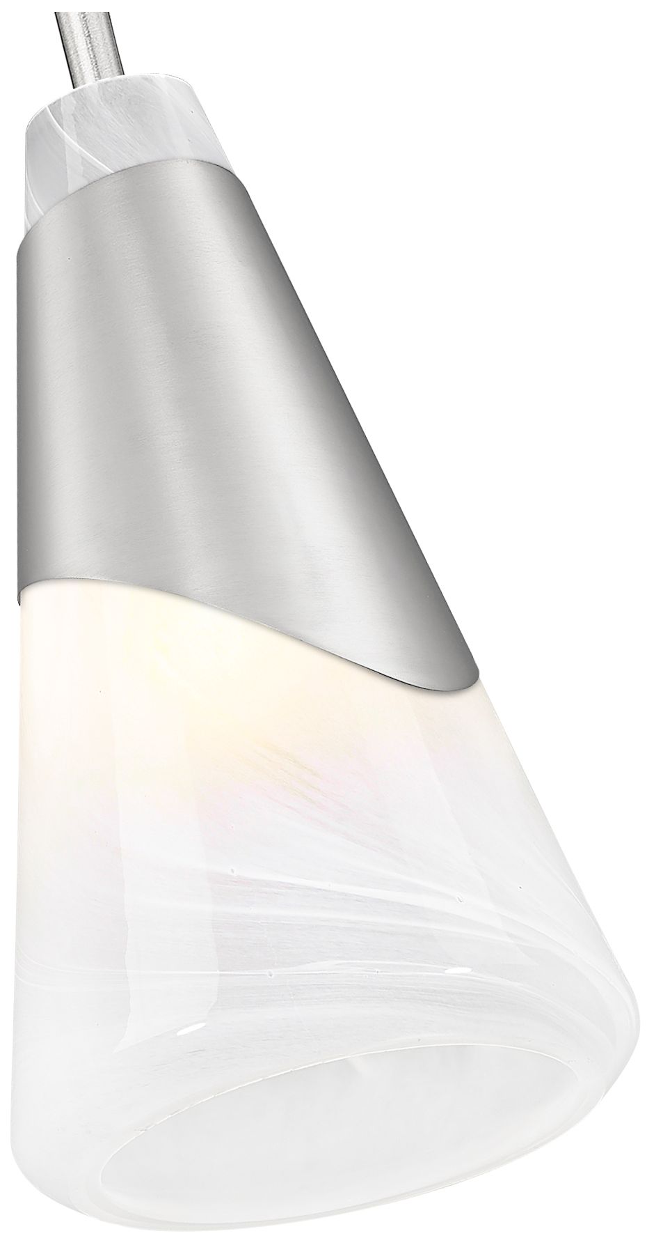 Aimie by Z-Lite Brushed Nickel 1 Light Pendant