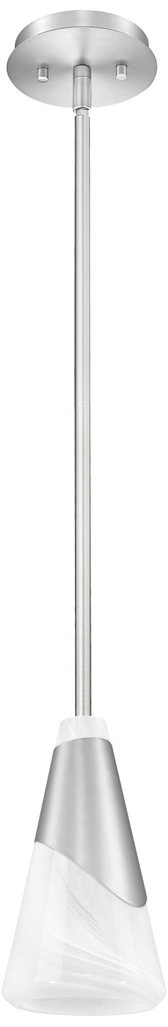 Aimie by Z-Lite Brushed Nickel 1 Light Pendant
