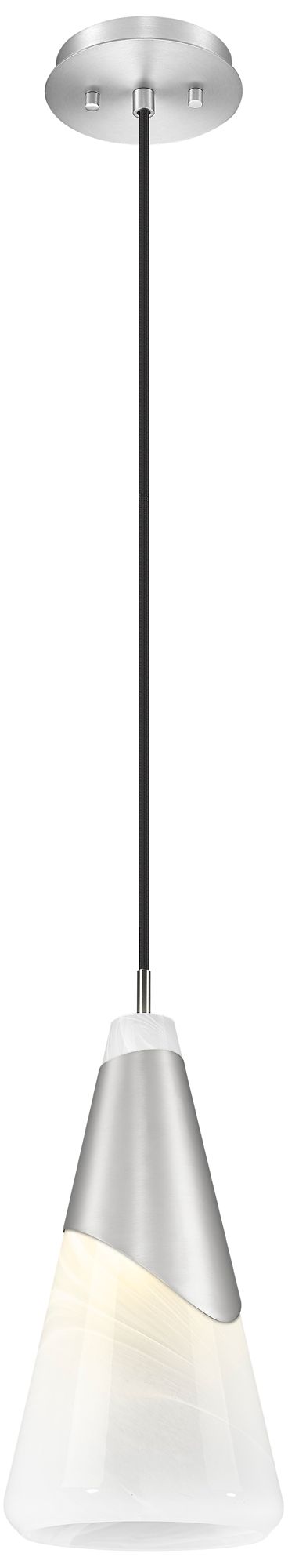 Image 4 Aimie by Z-Lite Brushed Nickel 1 Light Pendant more views