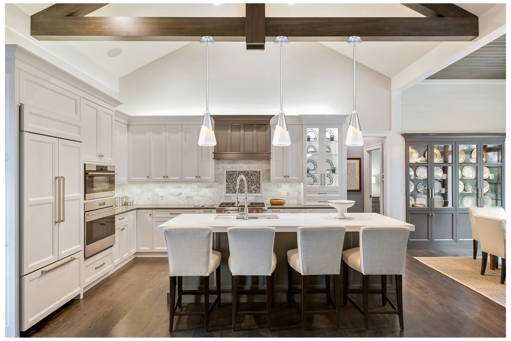 Image 3 Aimie by Z-Lite Brushed Nickel 1 Light Pendant more views