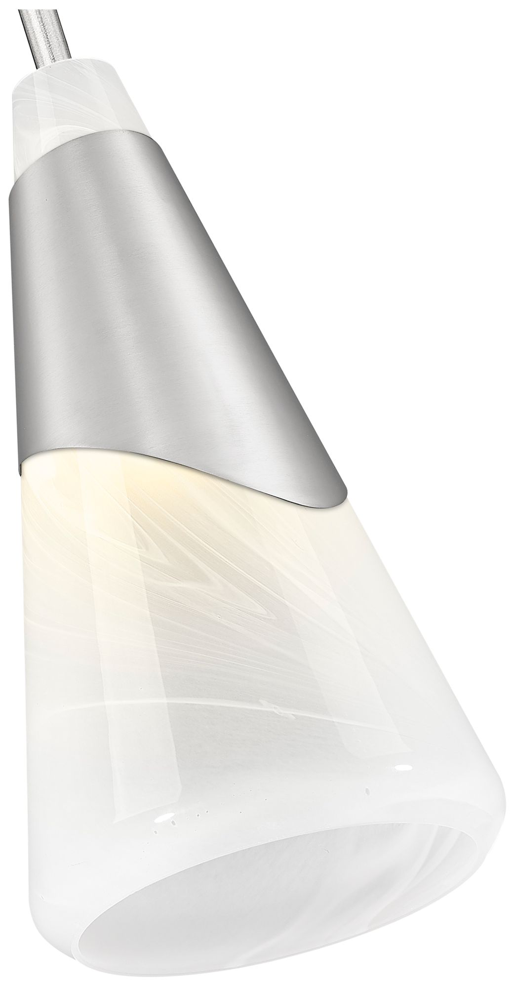 Aimie by Z-Lite Brushed Nickel 1 Light Pendant