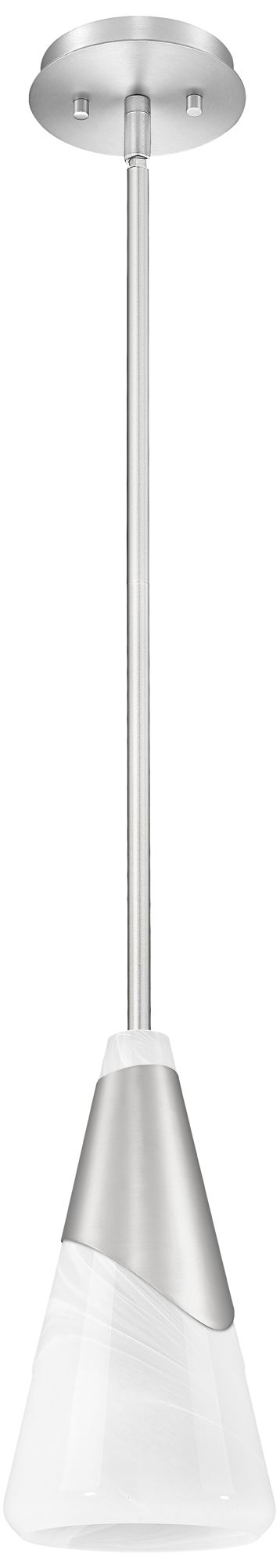 Aimie by Z-Lite Brushed Nickel 1 Light Pendant