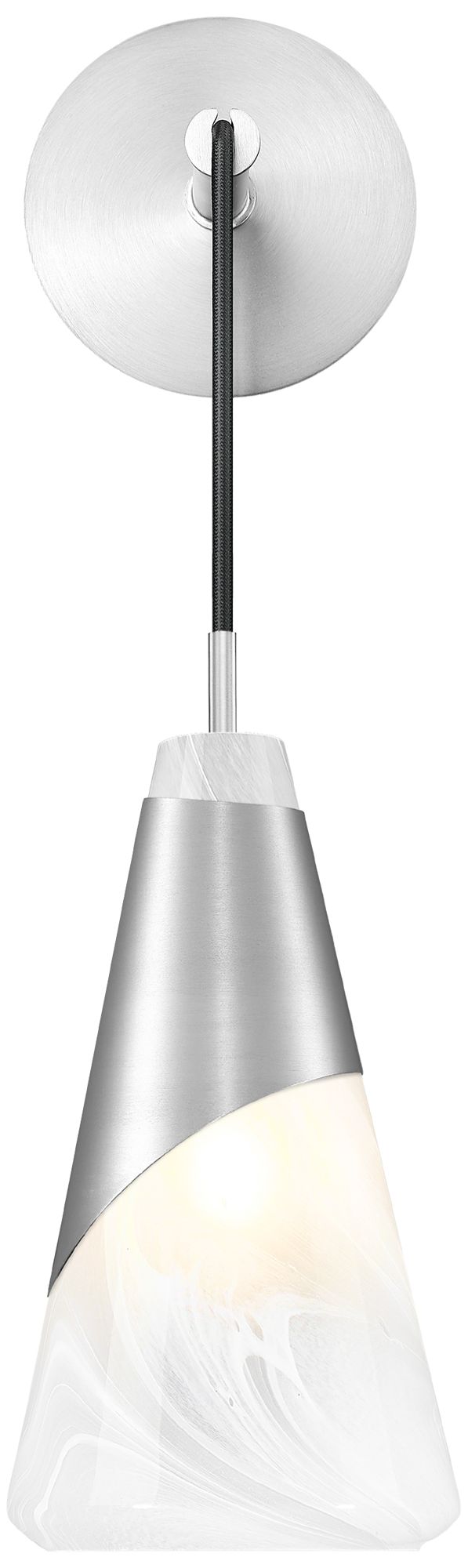 Image 4 Aimie by Z-Lite Brushed Nickel 1 Light Wall Sconce more views