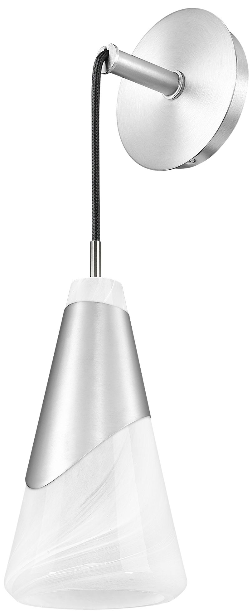 Image 7 Aimie by Z-Lite Brushed Nickel 1 Light Wall Sconce more views