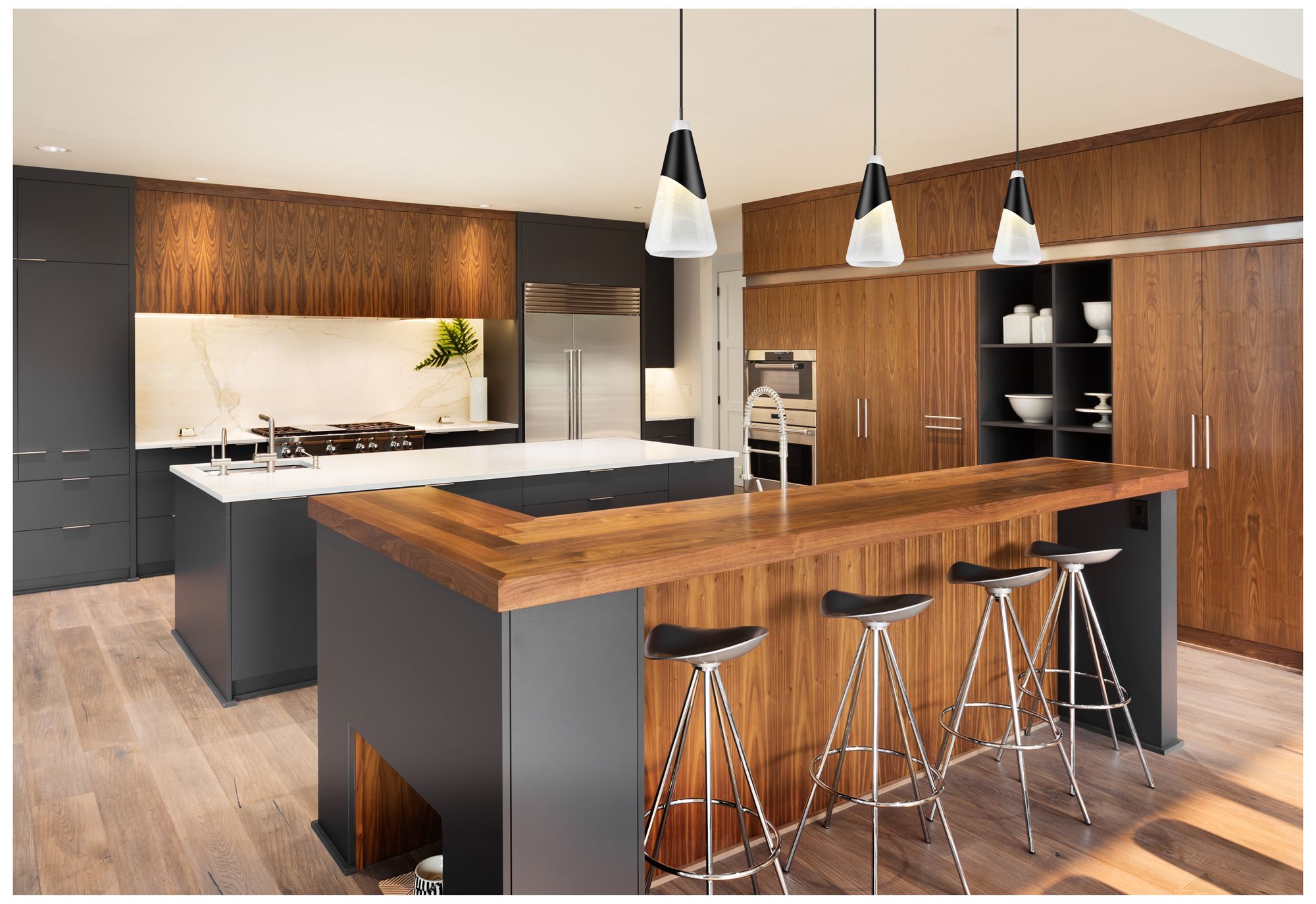 Image 2 Aimie by Z-Lite Matte Black 1 Light Pendant more views