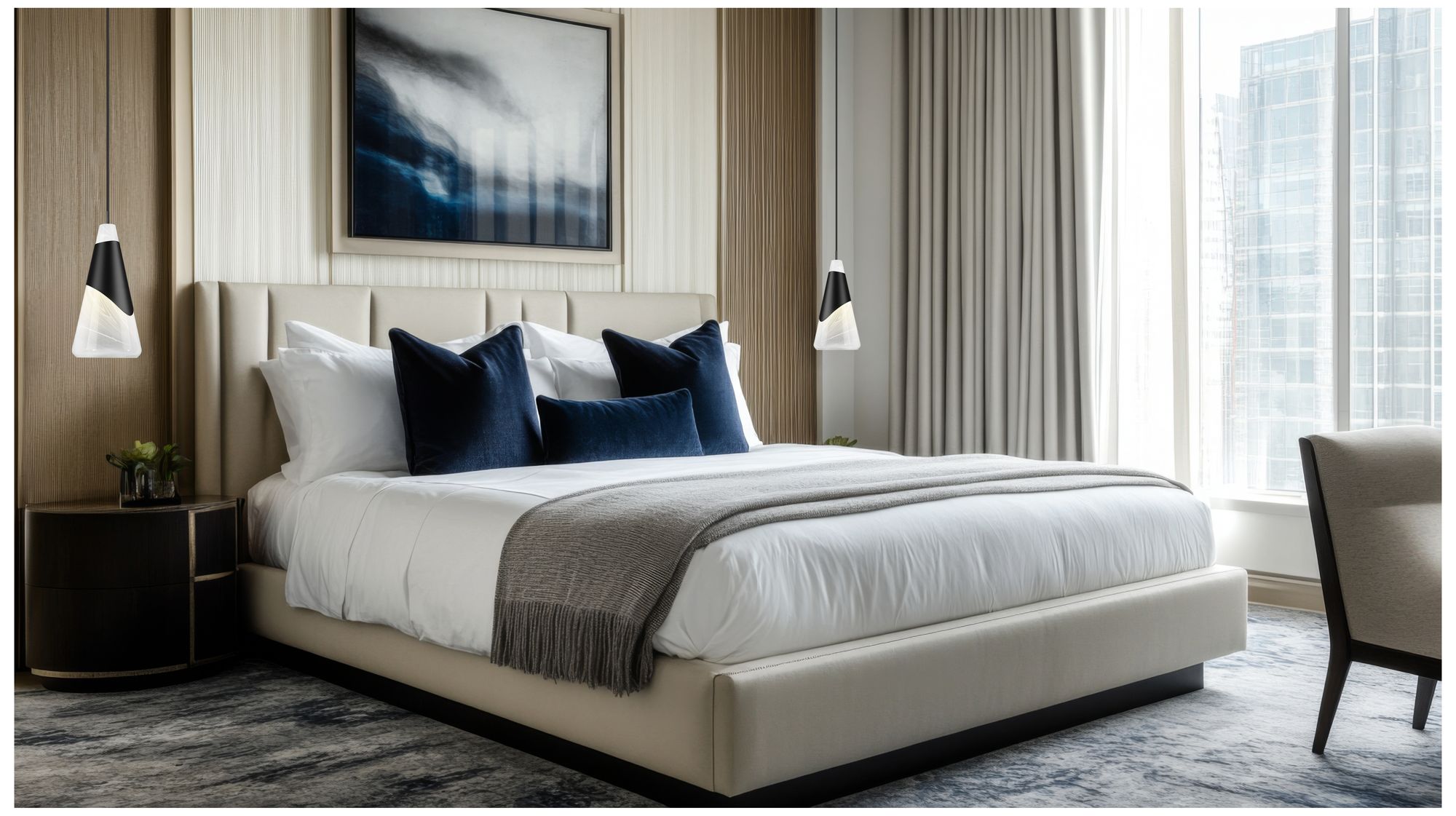 Image 3 Aimie by Z-Lite Matte Black 1 Light Pendant more views