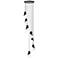 Aimie by Z-Lite Matte Black 7 Light Chandelier