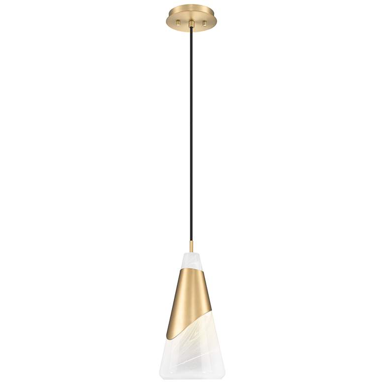 Image 1 Aimie by Z-Lite Modern Gold 1 Light Pendant