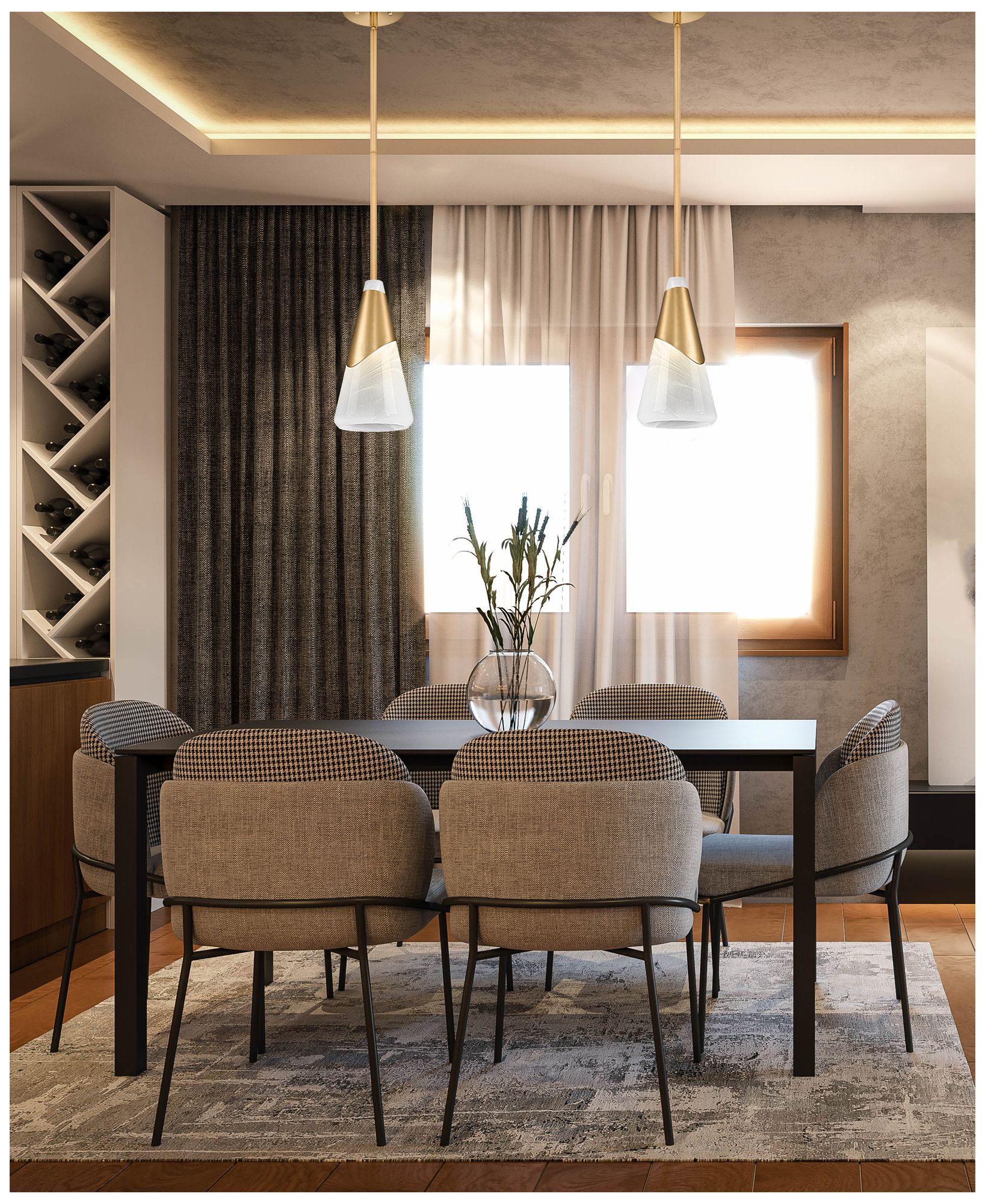 Image 2 Aimie by Z-Lite Modern Gold 1 Light Pendant more views