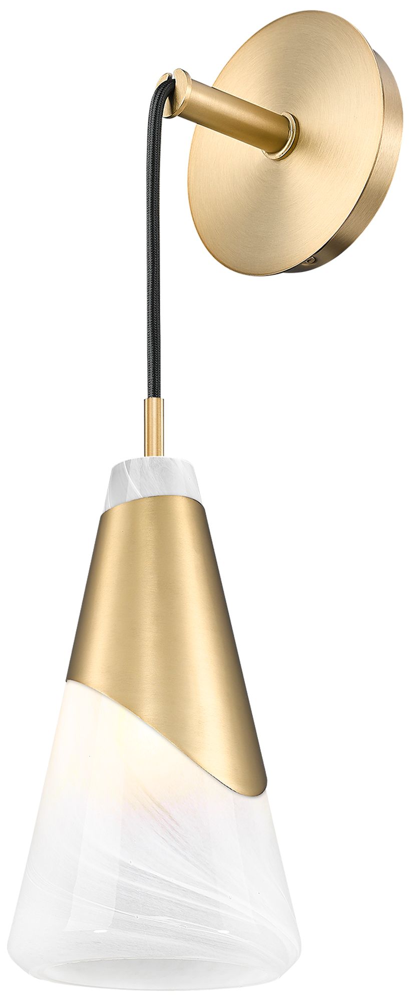 Image 5 Aimie by Z-Lite Modern Gold 1 Light Wall Sconce more views