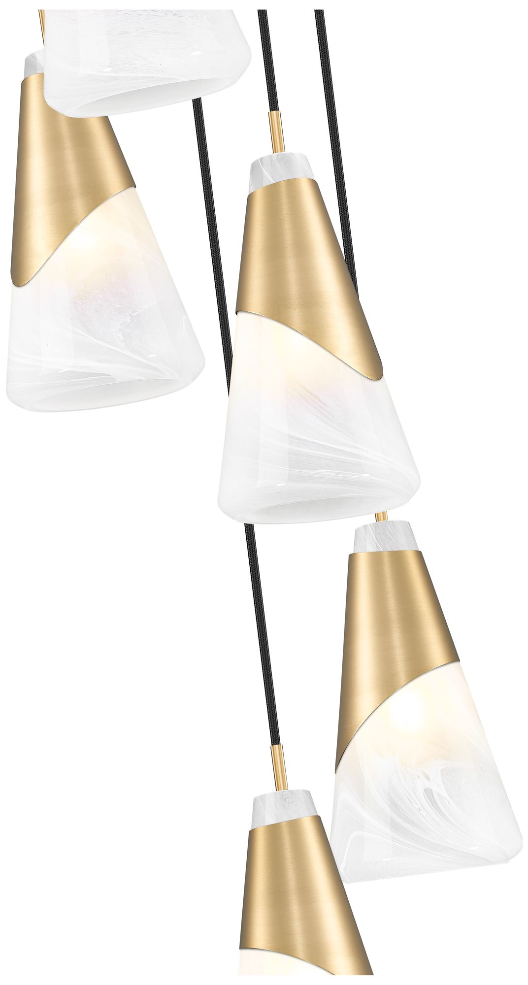 Image 6 Aimie by Z-Lite Modern Gold 5 Light Chandelier more views