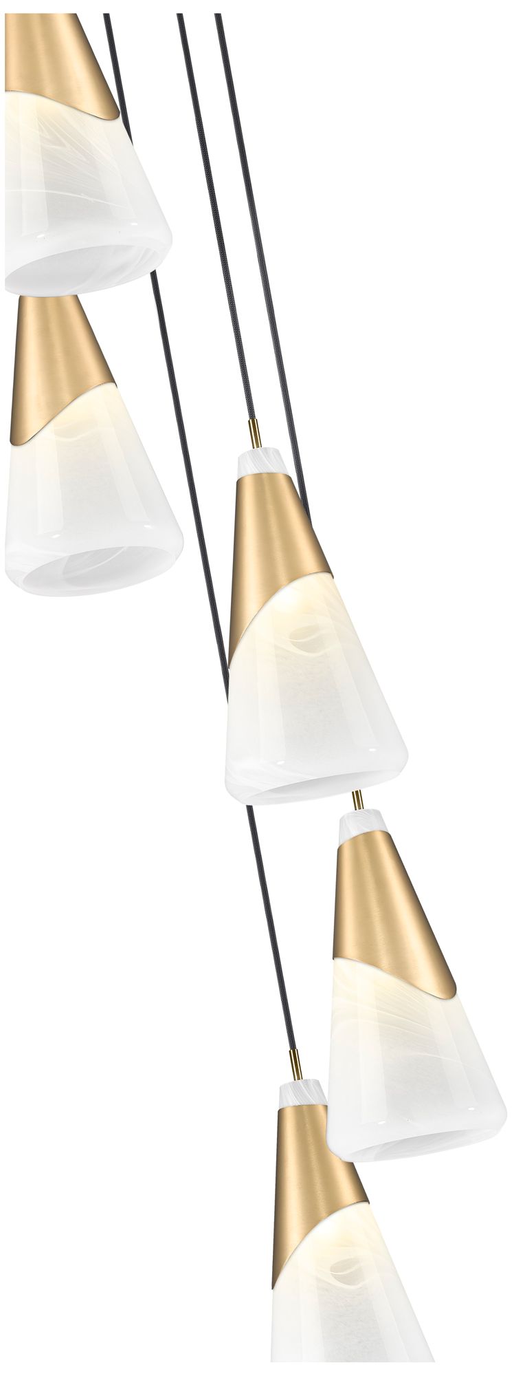 Image 6 Aimie by Z-Lite Modern Gold 5 Light Chandelier more views