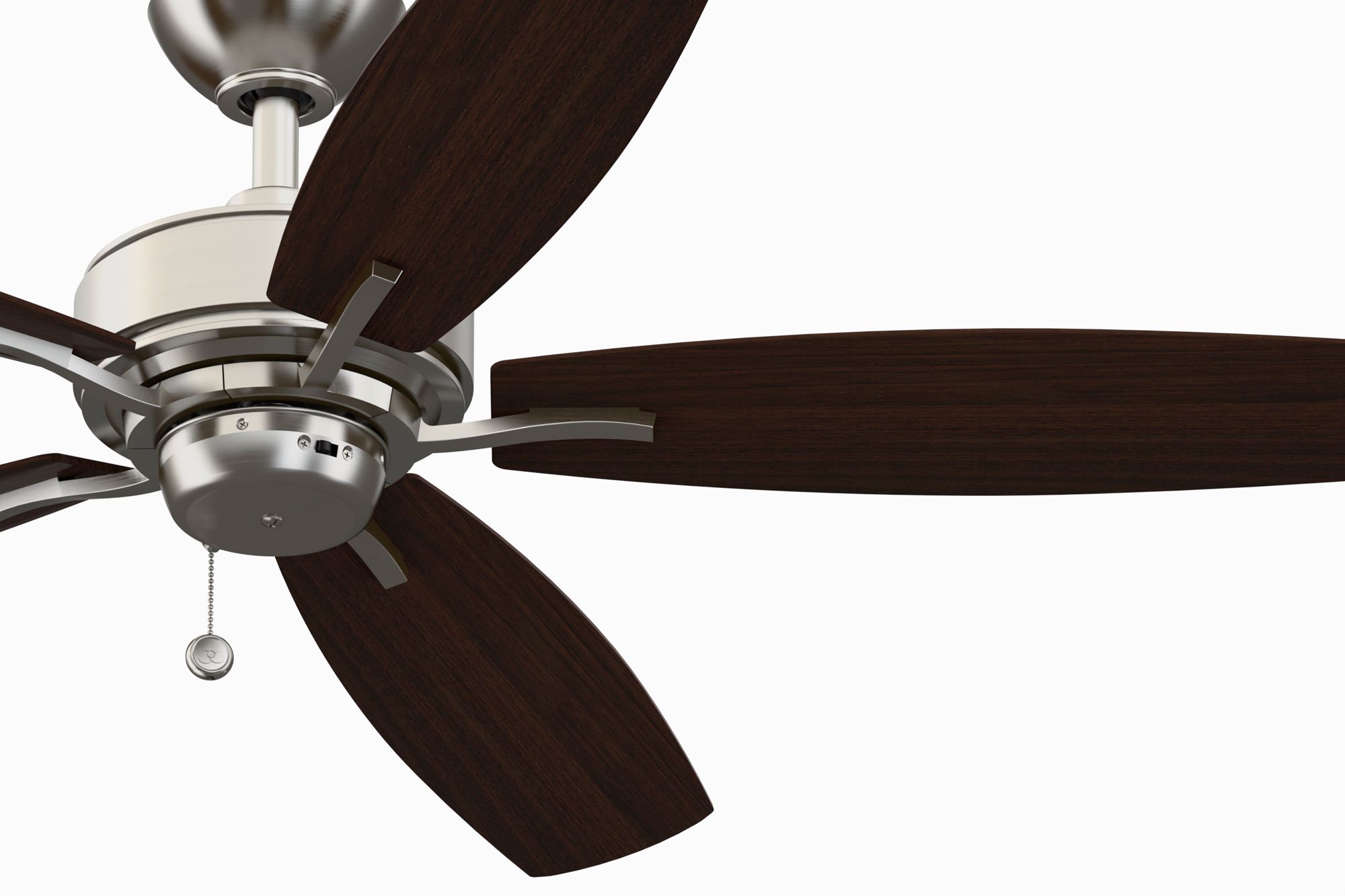 Image 5 Aire Deluxe 52 in Indoor Fan - Br. Nickel more views
