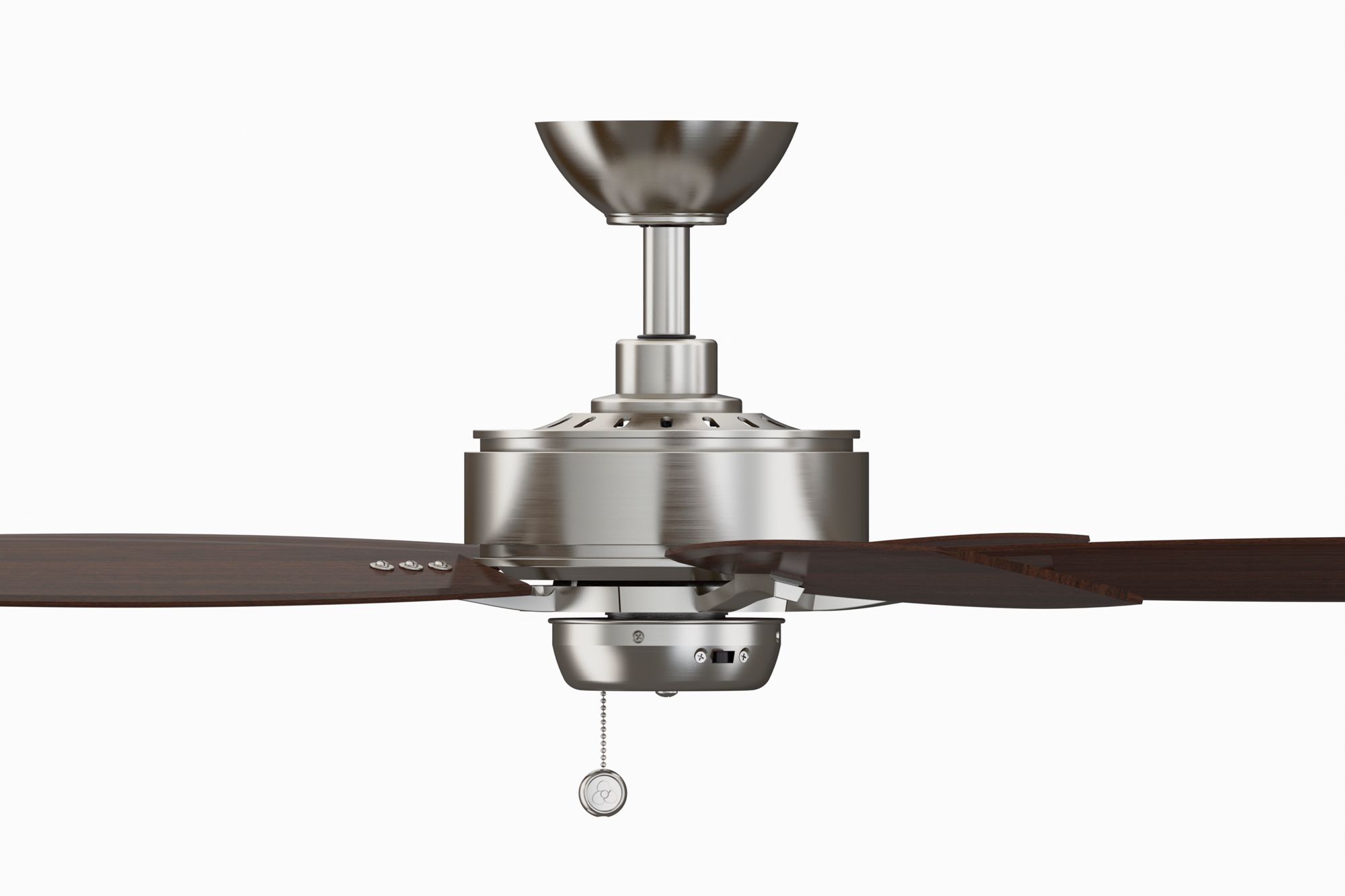 Image 7 Aire Deluxe 52 in Indoor Fan - Br. Nickel more views