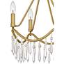 6_Airedale 4-Light Aged Brass Semi-Flush Mount more views