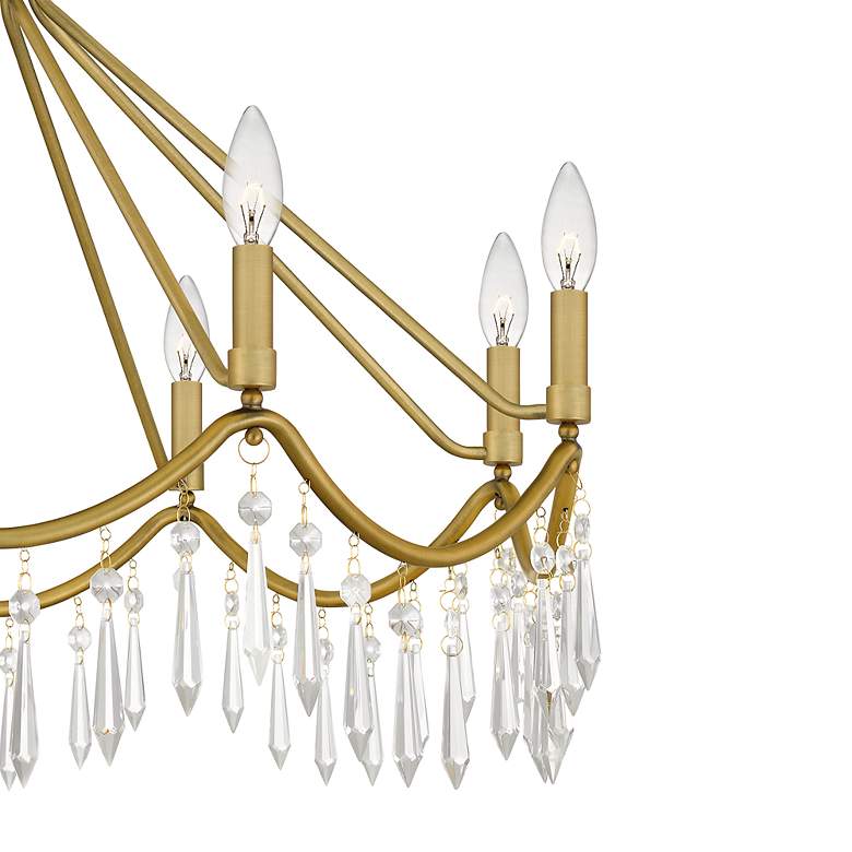 Image 6 Airedale 8-Light Aged Brass Chandelier more views