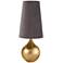 Airel 18 1/2" High Gold Leaf Metal Accent Table Lamp