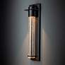 6_Airis 24 1/4" High Coastal Black Outdoor Wall Light more views
