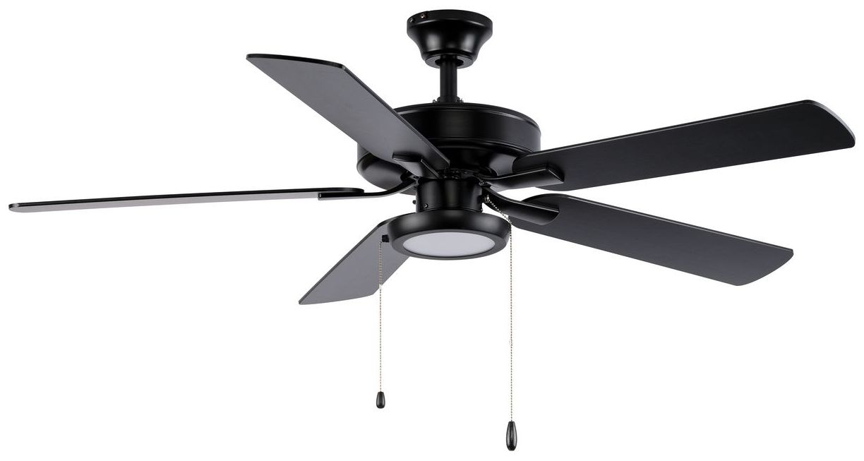 Image 7 AirPro 7" 1-Light Integrated LED Edgelit Ceiling Fan Light Kit more views