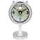 Airstream 7" High Aluminum Potato Baker Retro Table Clock