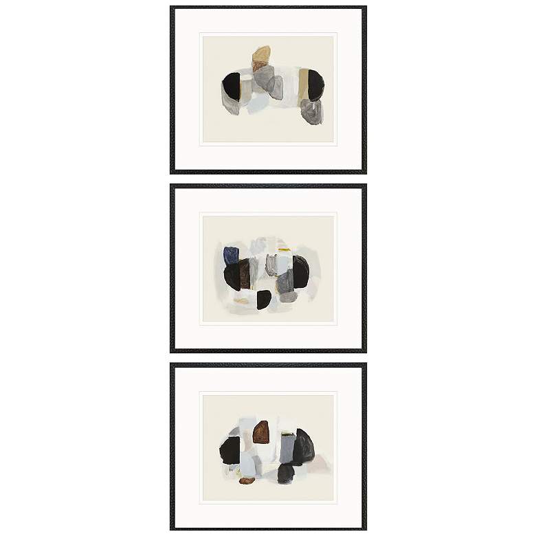 Image 2 Aitkin 29"W x 25"H Framed Art - Set of 3