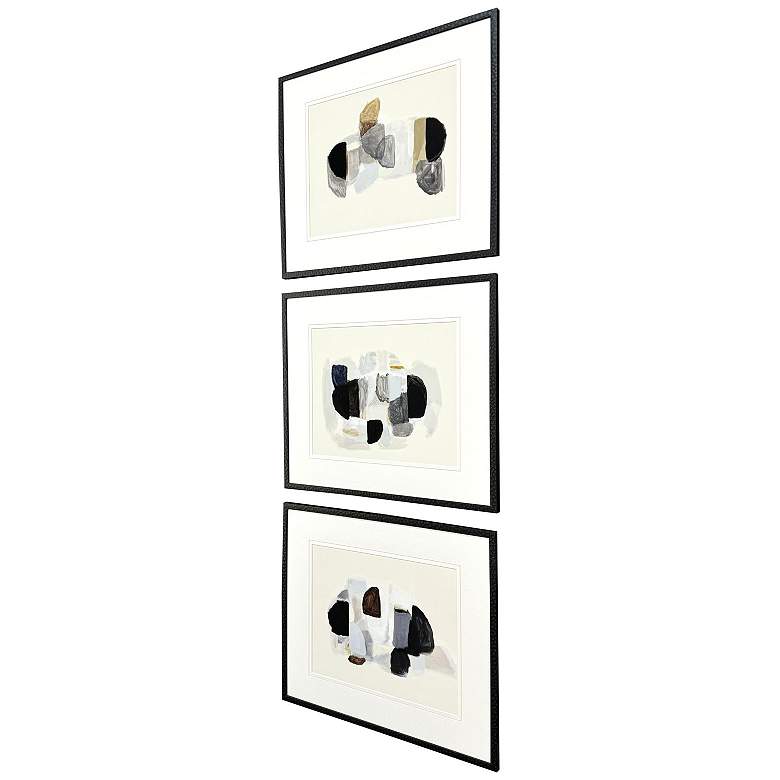 Image 3 Aitkin 29"W x 25"H Framed Art - Set of 3 more views