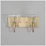 2_Aivan 2-Light 13.5" Wide Gold Bath Light more views