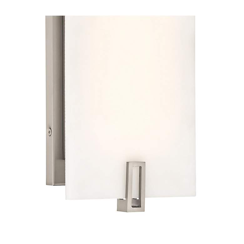 Image 4 Aizen 11" High Brushed Nickel LED Wall Sconce more views