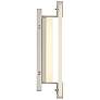 6_Aizen 11" High Brushed Nickel LED Wall Sconce more views