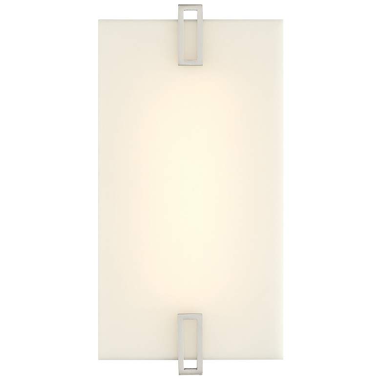 Image 7 Aizen 11" High Brushed Nickel LED Wall Sconce more views