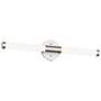 2_Akari 23 3/4" Wide Brushed Nickel LED Vanity Bath Light more views