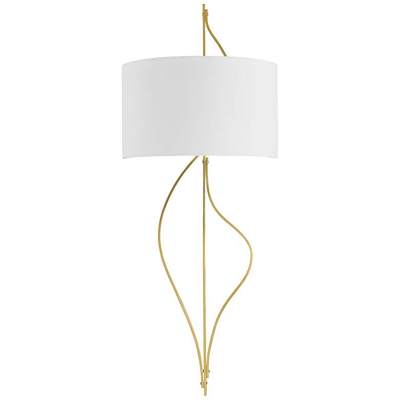 Image 1 Akina Vintage Brass 2 Light Sconce