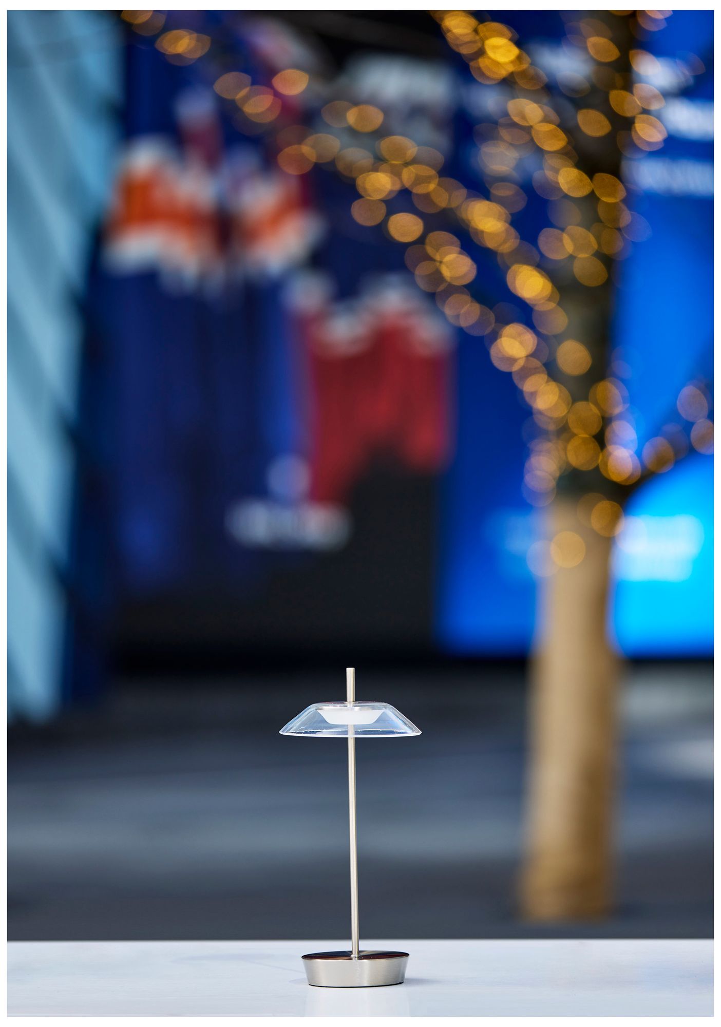 Image 3 Ako LED Cordless Table Lamp- Steel more views
