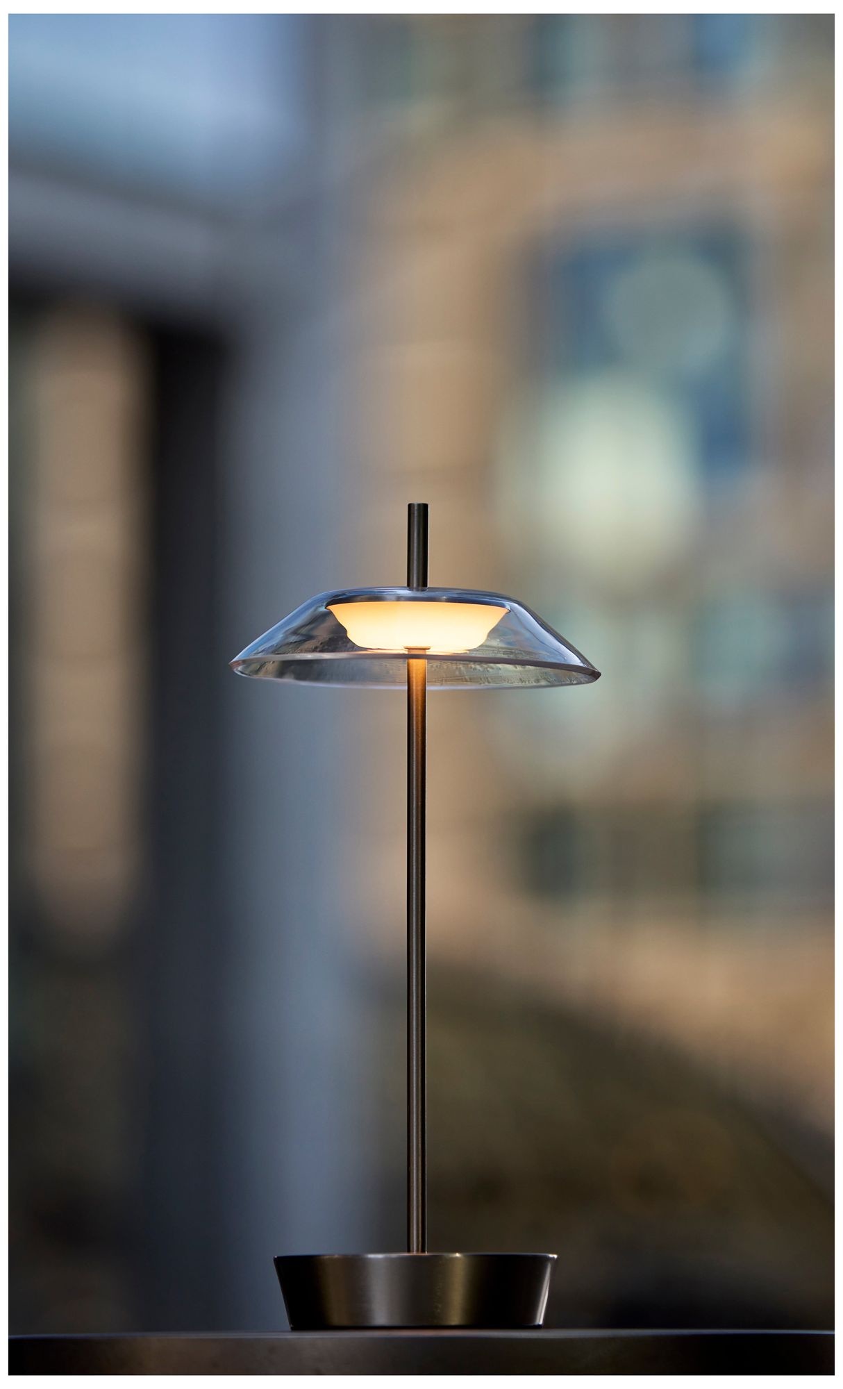 Image 6 Ako LED Cordless Table Lamp- Steel more views