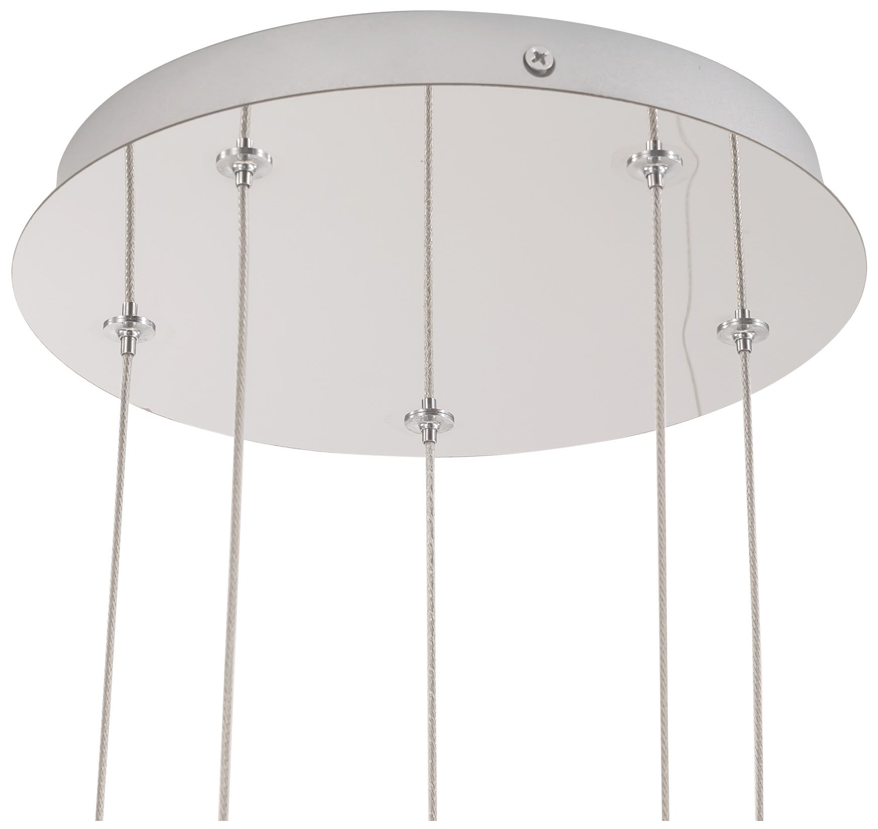 Image 5 Akoya 80 Light Chrome dimmable LED Chandelier with Remote Driver more views