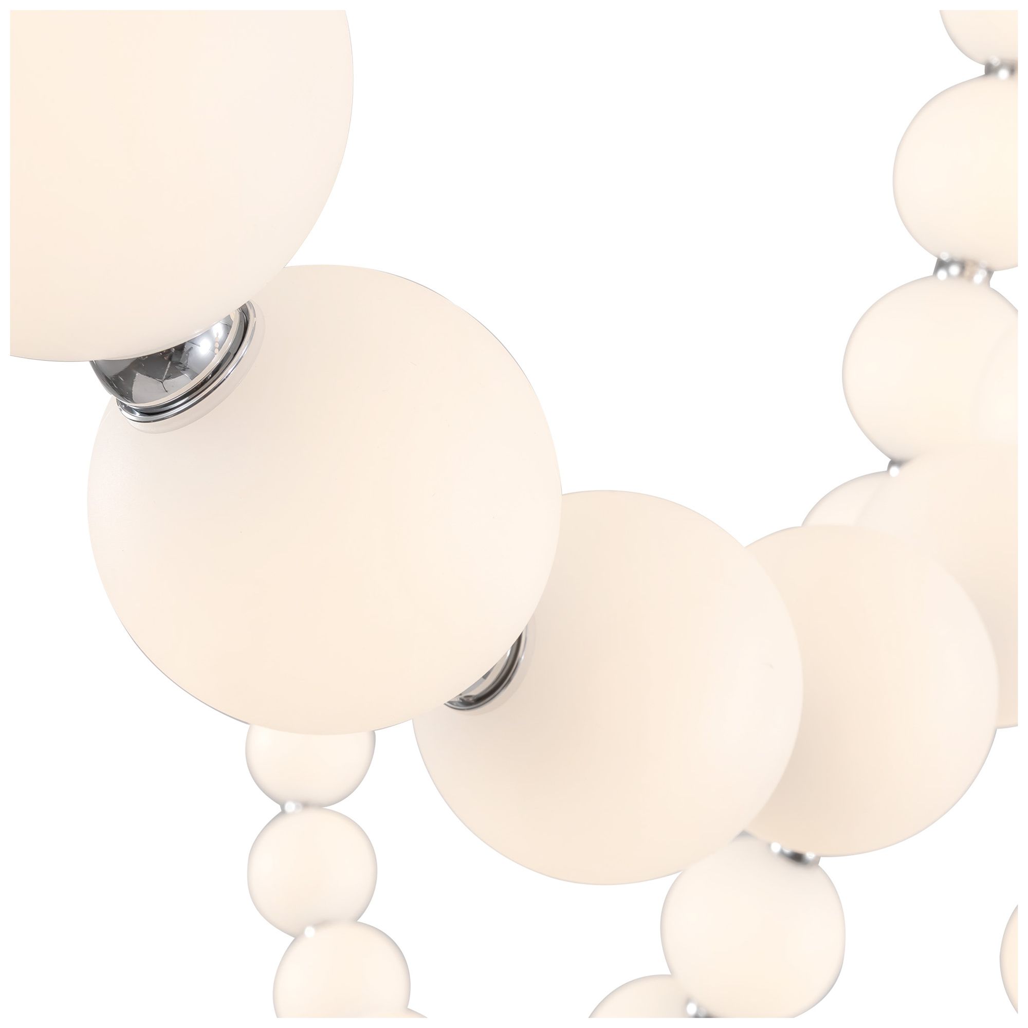 Image 4 Akoya 80 Light Chrome dimmable LED Chandelier more views